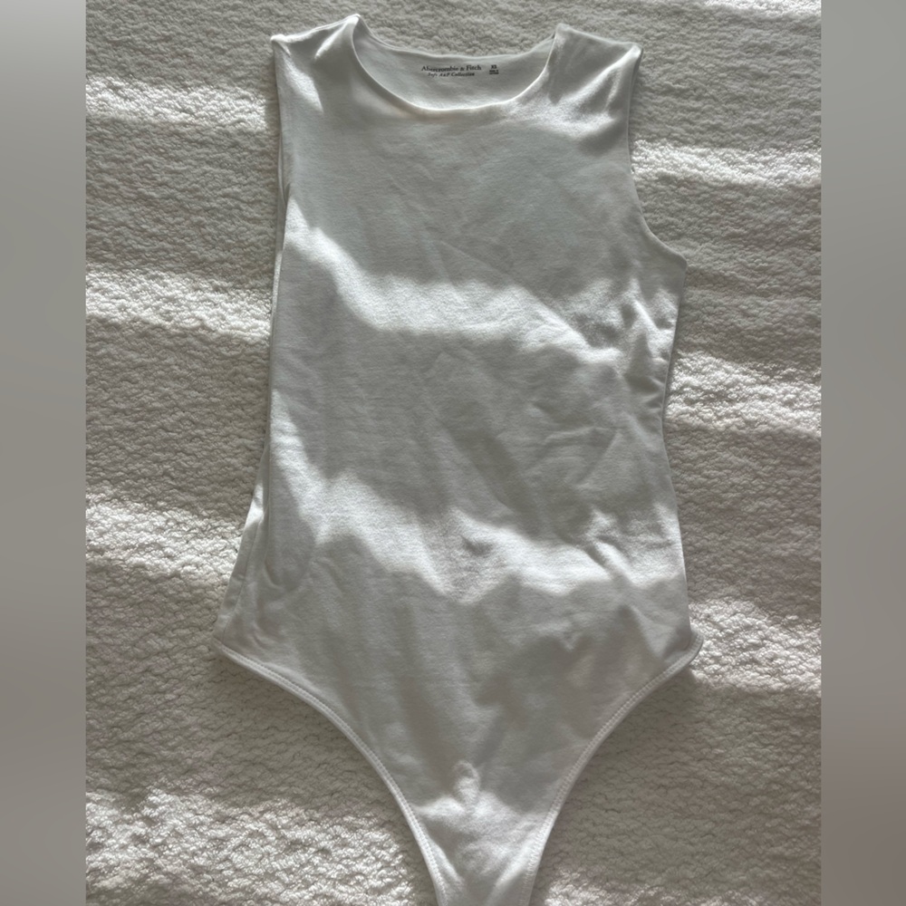 Abercrombie White Bodysuit